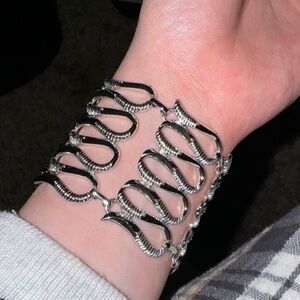 Silver Statement Bracelet